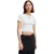 Hugo Dames/Dames Logo Katoenen Gewaad T-shirt (Wit)