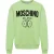 Moschino Double Smiley Groene Trui