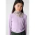 Shoeby rechtvallende longsleeve met strass-steentjes – paars