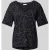 Esprit T-shirt met grafisch motief en V-hals