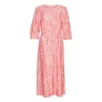 3/4 damesjurk Moss Copenhagen Divina Ladonna AOP