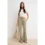 TRENDYOLMİLLA Dames Kaki Effen Wijde pijp Hoge taille Jeans