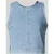 Jake*s Casual Blousetop in denim-look met ronde halslijn