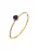 ELLI PREMIUM Ring  goud / violetblauw