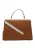 Usha Handtas  bruin / grijs / wit