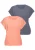 VIVANCE Shirt  smoky blue / lichtoranje