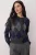 TRENDYOLMİLLA Dames Donkerblauw Geruit Driekwart mouw Regular fit Vesten