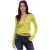 Diesel Dames/Dames Metalen Haak Slim Vest (Geel)