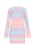 MYMO Gebreide jurk  pastelblauw / pastelgroen / pastellila / pink