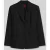 HUGO Regular fit longblazer van viscosemix