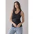 Summum mouwloze top zwart
