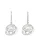 La Moda Me Oorbellen ‘Twist’  zilver