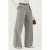 Gestreepte Wijde Pantalon met Plissé