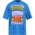 Dsquared2 Double Pipeline Masters Design Skater Fit blauw T-shirt