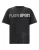 Washed Round Neck T-Shirt Crackle Scratch
