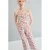Mango Kids gebloemde jumpsuit – donkerrood