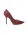 Casadei Spitse Stiletto Hakken in Roze Leer
