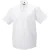 Russell Collection Heren Ultimate Classic Overhemd met korte mouwen (Wit)