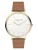 Liebeskind Berlin Analoog horloge  bruin / goud / wit