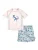 PLAYSHOES UV-bescherming ‘Dino’  ecru / opaal / cognac / wit