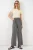 Brede Pijpen Broek met Elastische Taille