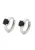faina Oorbellen  zwart / zilver