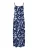 ONLY Zomerjurk ‘ONLNOVA’  blauw / nachtblauw / wit