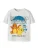 NAME IT Shirt ‘NMMMALT POKEMON’  neonblauw / geel / zwart / wit