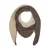 s.Oliver triangle scarf bruin