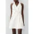 French Connection Whisper Halter Blazer Dress White