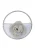 KRZY Handtas  zilver / offwhite