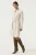 Gebroken witte corduroy jurk