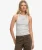 Essential Logo Strapless Racer Tanktop White