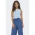 ONLY ONLEA S/L 2-WAYS FIT TOP JRS NOOS Dames Top – Soft Chambray