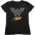 Wonder Woman Wonder Mom 84 Neon getailleerd T-shirt voor dames (Zwart)
