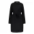 Geisha blousejurk met ceintuur – zwart