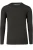 Redmond Casual Regular Fit Trui ronde hals antraciet, Effen
