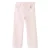Mango Kids high waist straight leg jeans lichtroze