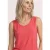 Street One Dames Jersey top met elastische zoom in Rood