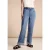 Street One Dames Jeans met rechte pijpen in Blauw