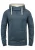 BLEND Sweatshirt ‘703585ME’  blauw / bruin