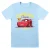 Disney Heren Cars Piston Cup Kampioen T-Shirt (Babyblauw)