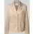 comma Regular fit blazer in leerlook met opgestikte zakken
