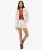 Athletic Essentials Short met Borduursel in Bijpassende Kleur White