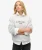 Luxe Sportsweatshirt met Ronde Hals en Losse Pasvorm Lichtgrijs