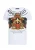 CIPO & BAXX Shirt  lichtbruin / rood / zwart / wit