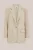 WE Fashion – Dames loose fit blazer – Loose fit – Beige –