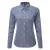 Premier Dames/Dames Maxton Geruit Overhemd met Lange Mouwen (Marine / Wit)