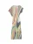 Desigual Jurk  donkergeel / limoen / lichtgroen / pink