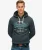 Duo Vintage Hoodie met Logo Zwart
